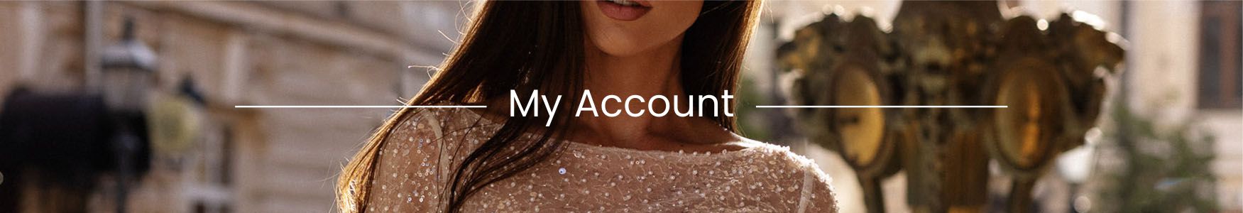 Account banner - My account