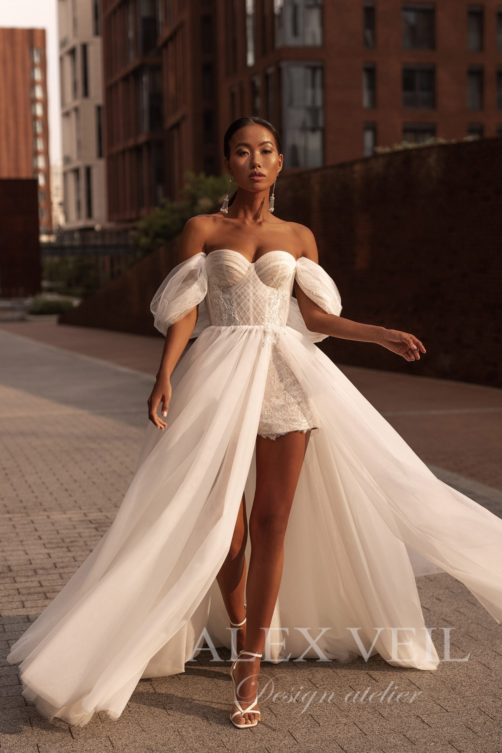 Wedding dress Elmira - by AlexVeil Bridal