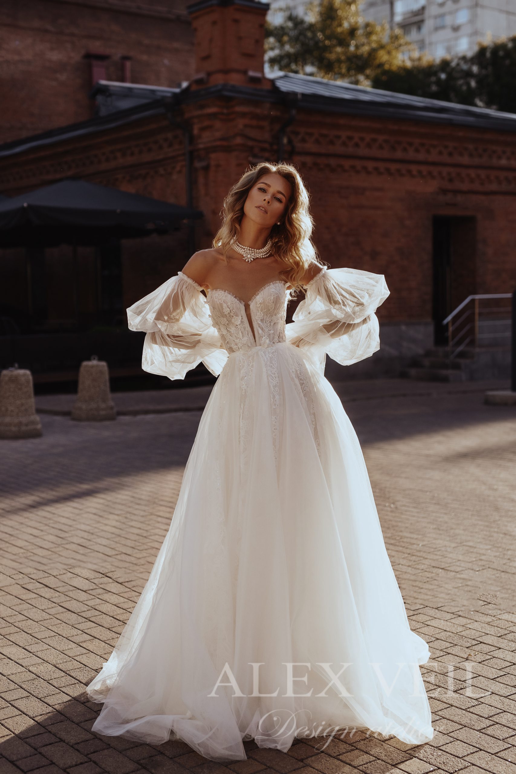 Freya wedding dress AlexVeil Bridal