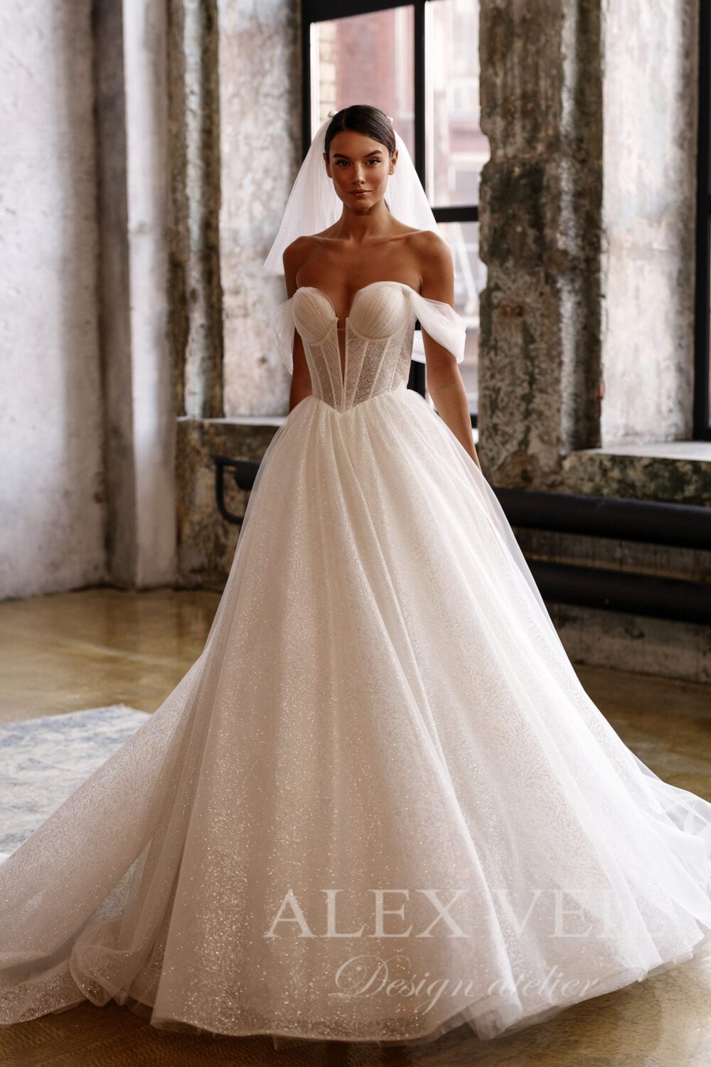 Joanne wedding dress AlexVeil Bridal