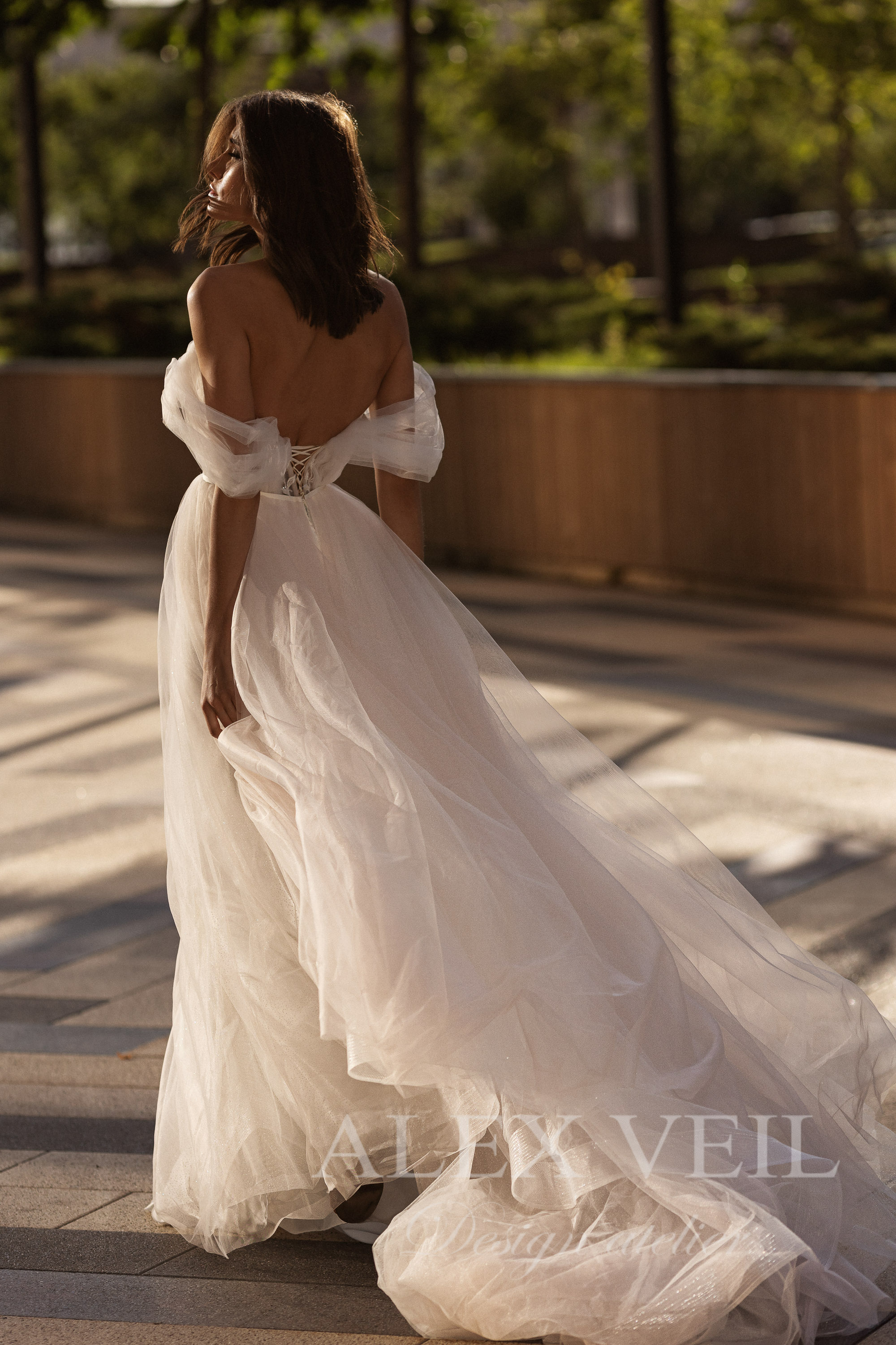 Wedding dress Medea blush - AlexVeil Bridal