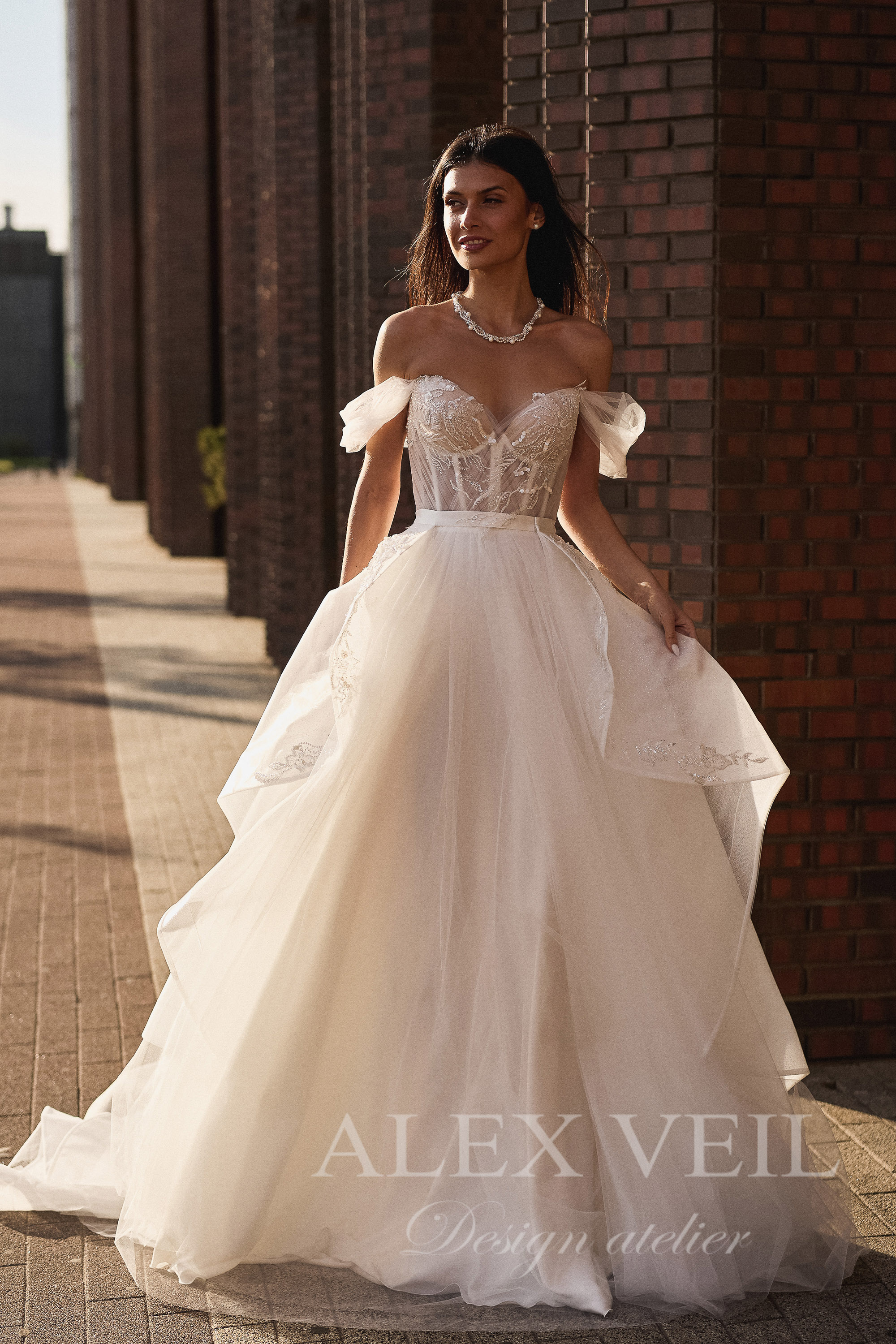 Wedding dress Theodora - by AlexVeil Bridal