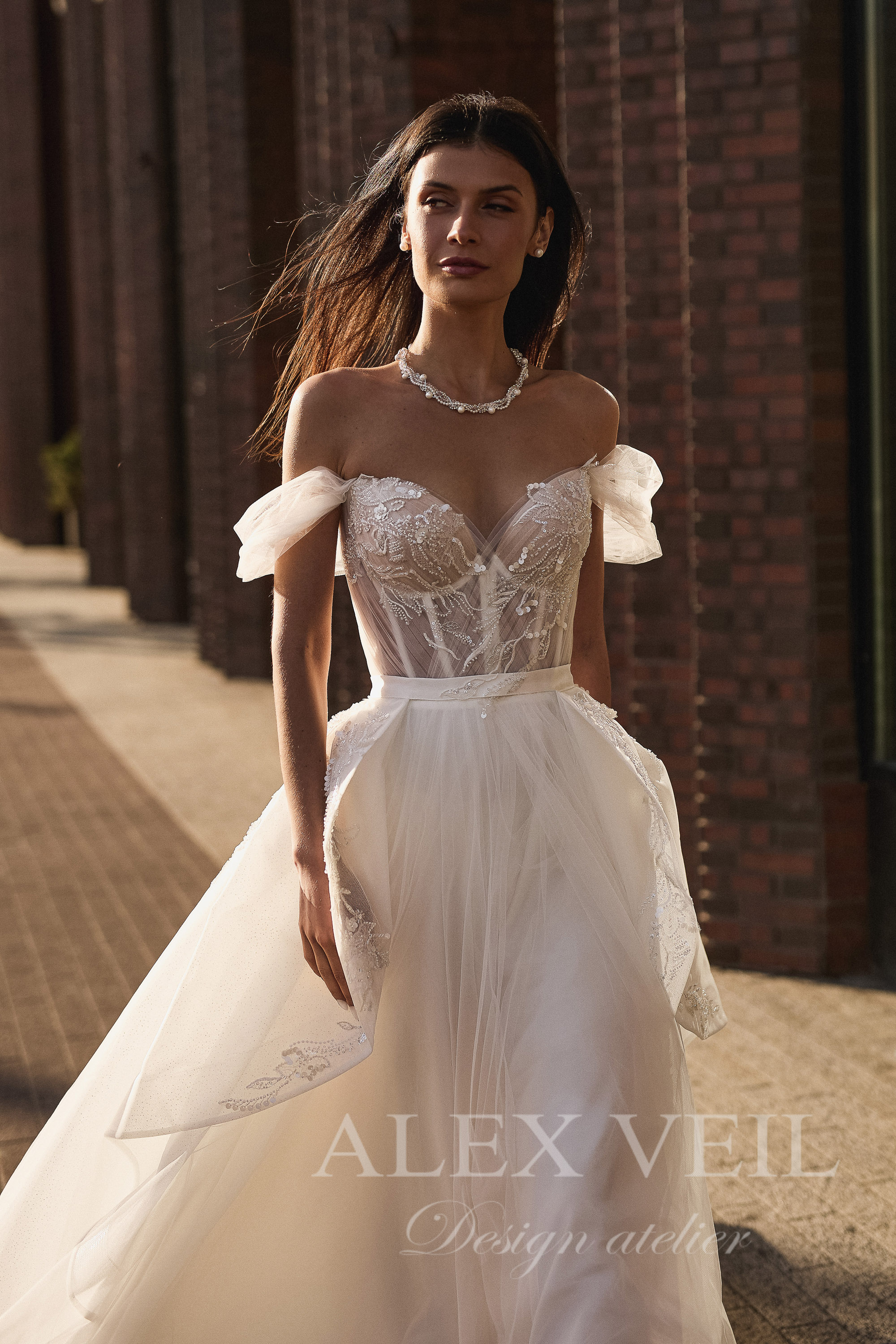 Wedding dress Theodora - by AlexVeil Bridal